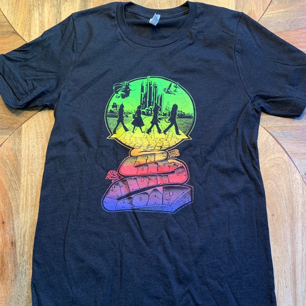 Long and Winding Yellow Brick Road T-Shirt S New